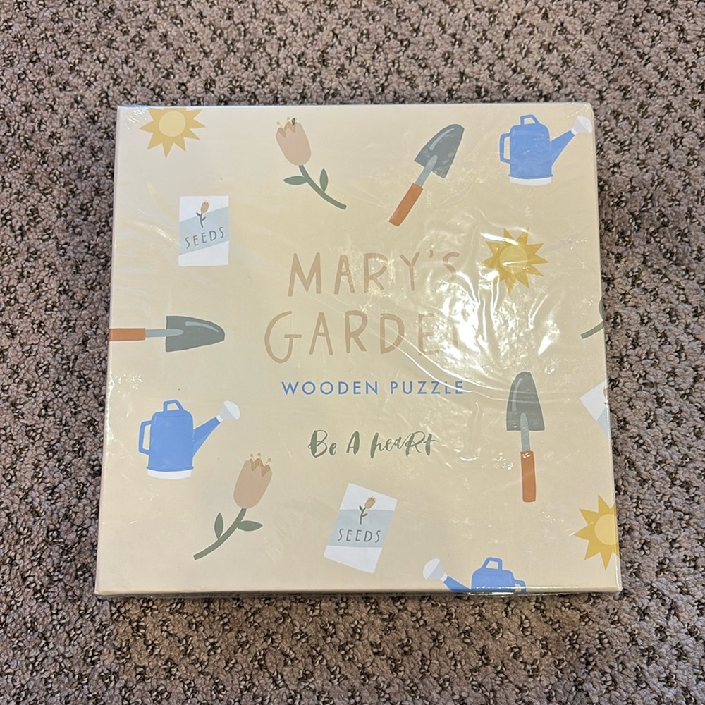 Be A Heart Mary’s Garden puzzle 🤍